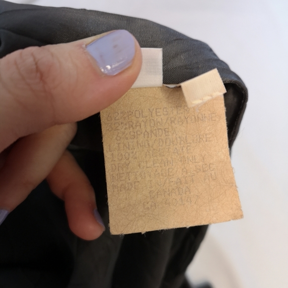 Vintage grey mod dress - Picture 4 of 5